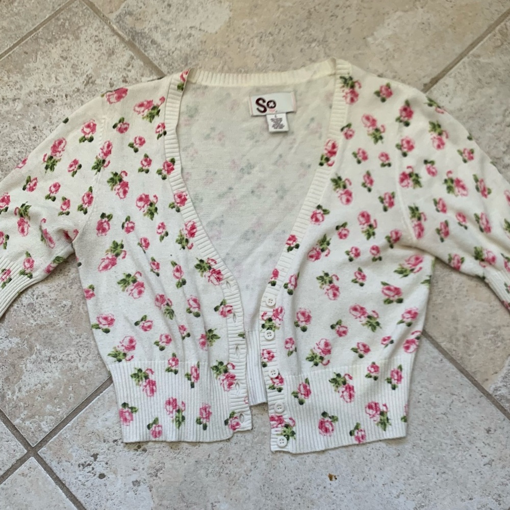 Floral Cardigan